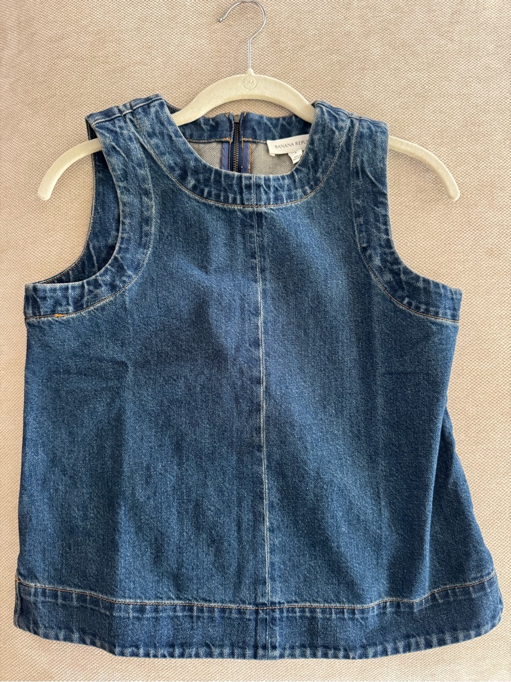 Banana Republic Denim Tank Top in Blue